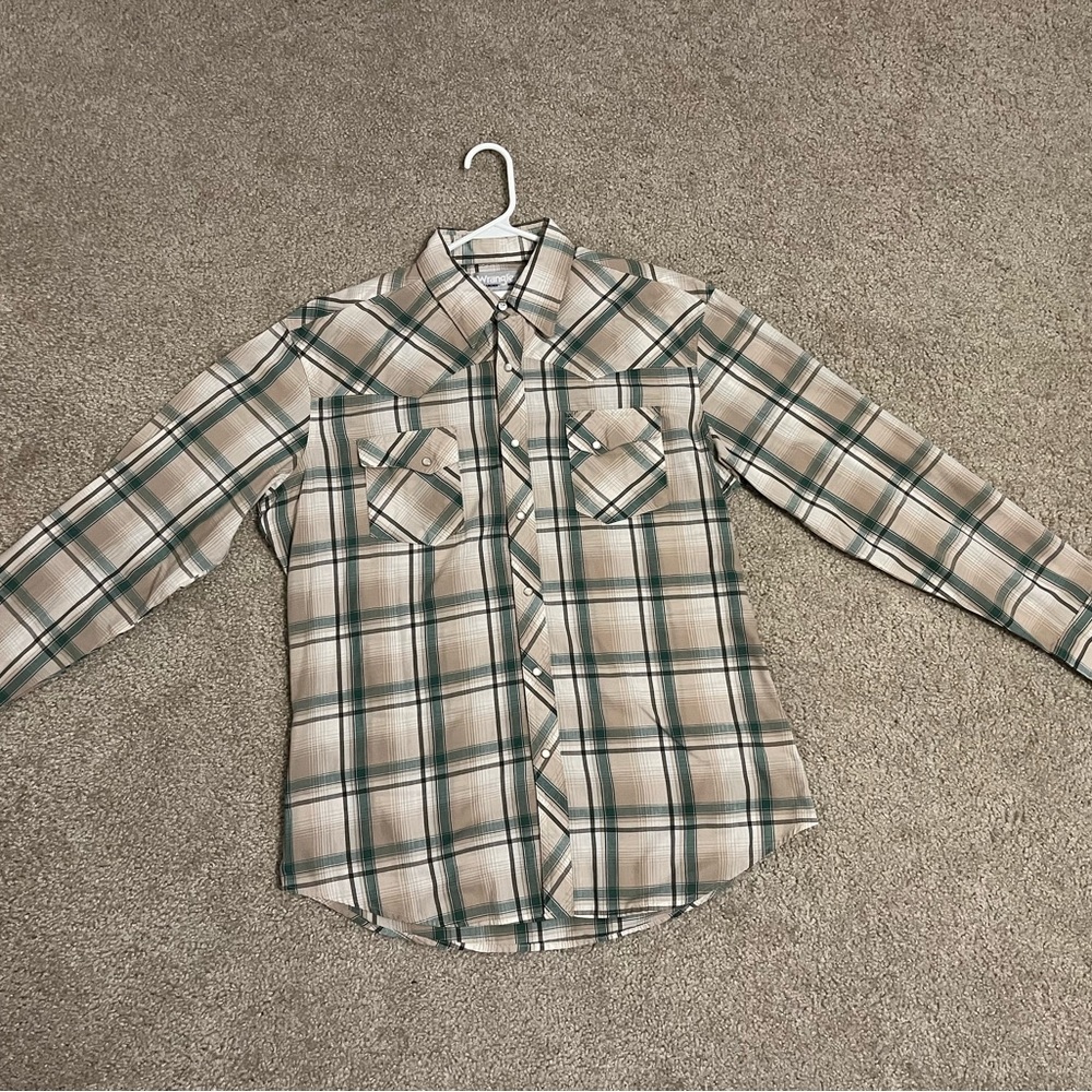 Wrangler Rancher Pearl Snap